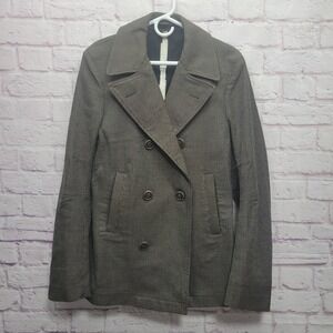 Italia Independent Men's Loro Piana Storm System Wool Blazer Sz 34 Peacoat *FLAW